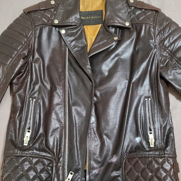 Brando and McQueen Leather Jacket